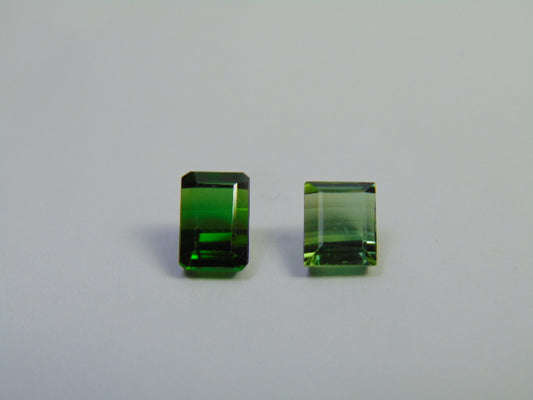 3.28ct Tourmaline 8x5mm 7x5mm