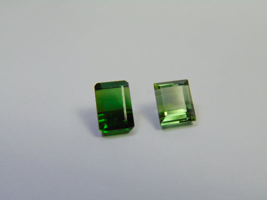3.28ct Tourmaline 8x5mm 7x5mm