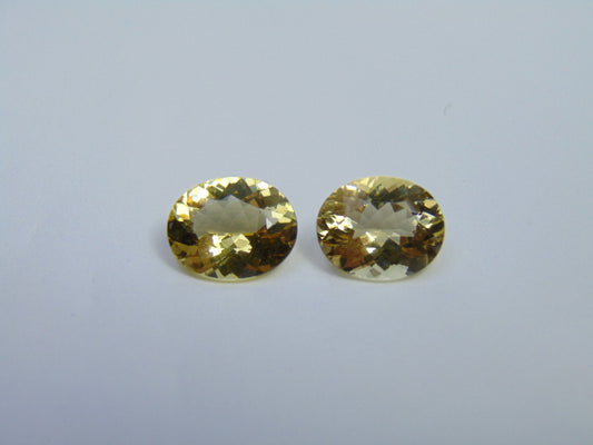 8.15ct Beryl Pair 12x10mm