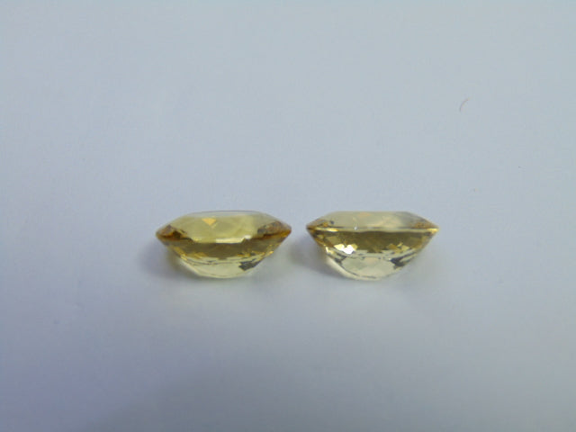 8.15ct Beryl Pair 12x10mm