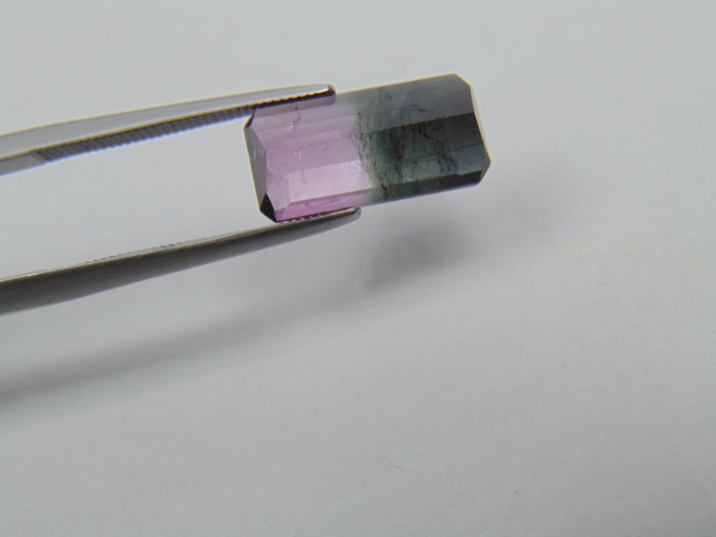 4.03ct Tourmaline Bicolor 14x7mm