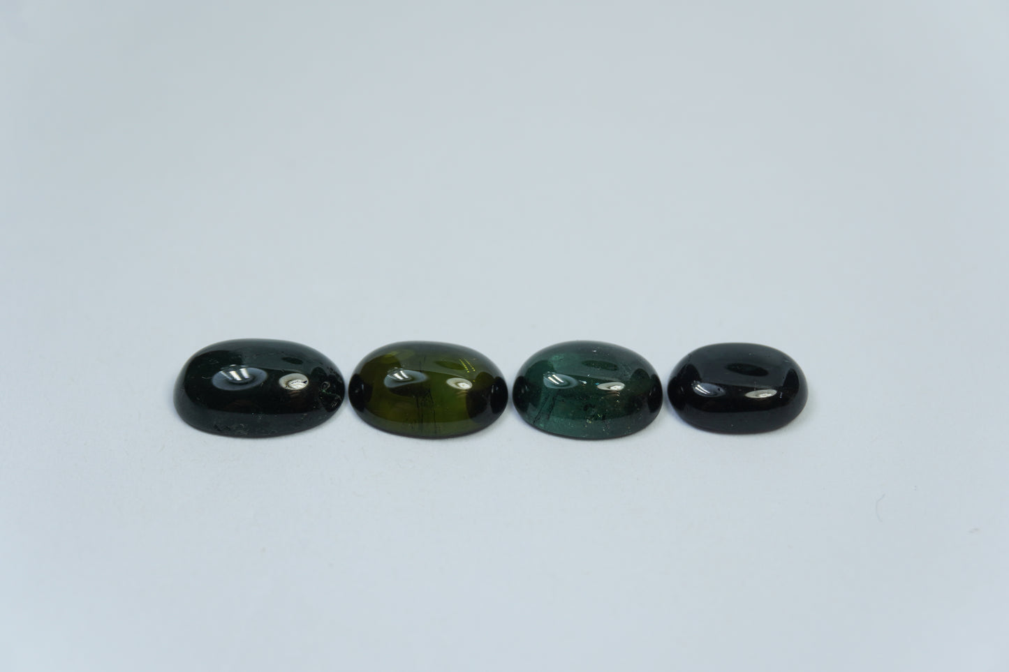 8.05ct Tourmalines Cabochon 11x7mm / 10x7mm / 9.5x7mm / 9x6.5mm