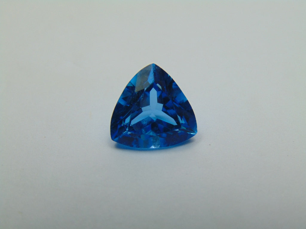 5.15ct Topaz Blue Swiss 11mm