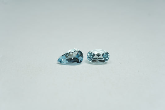 1.40ct Aquamarine 7x4.5mm / 8x5mm