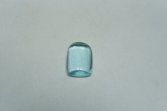 3.69ct Aquamarine cabochon 11x8mm