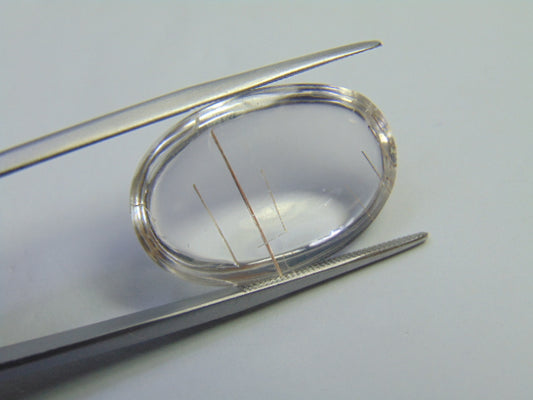 25.40ct Quartz With Inclusion Cabochon 25x16mm