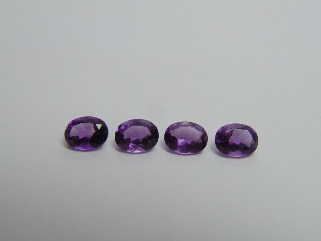 4.70ct Amethyst Calibrated 8x6mm