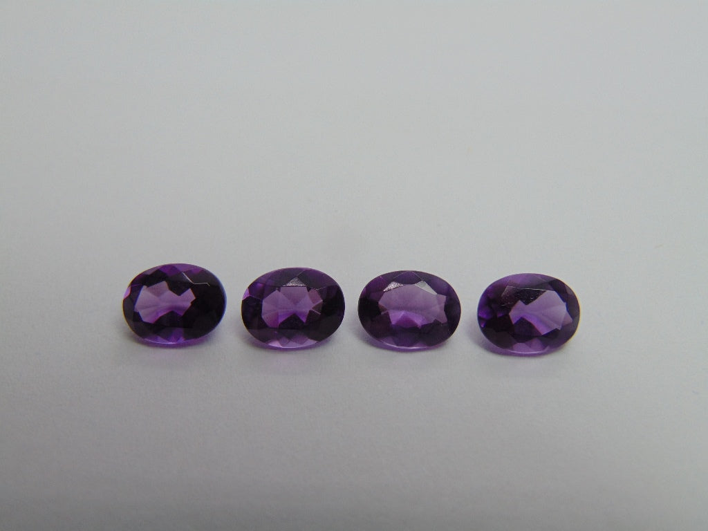 4.70ct Amethyst Calibrated 8x6mm