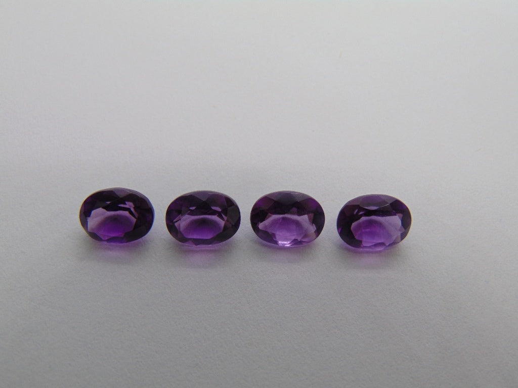 4.70ct Amethyst Calibrated 8x6mm