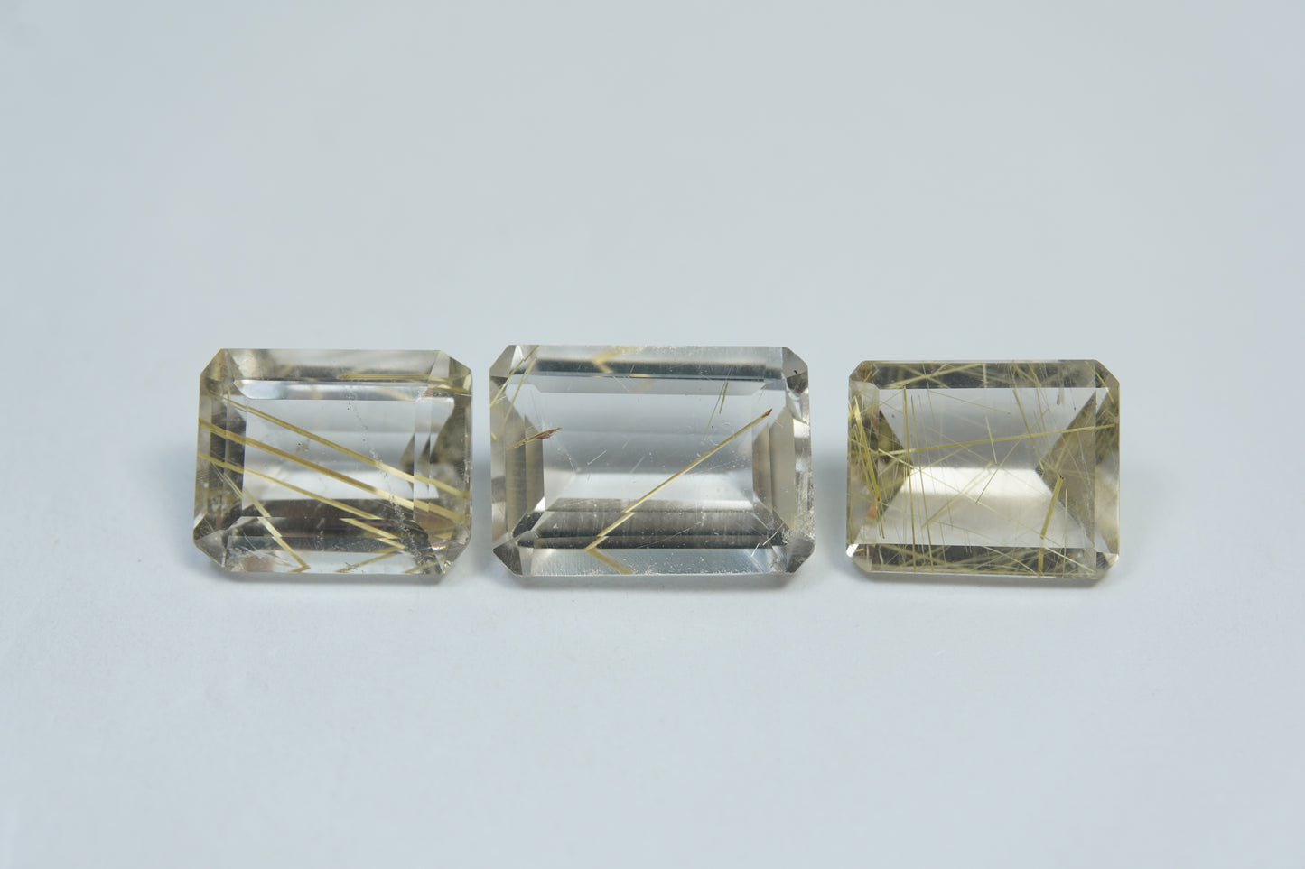 17.80ct Rutile 12x10mm / 12x10mm / 14x10mm
