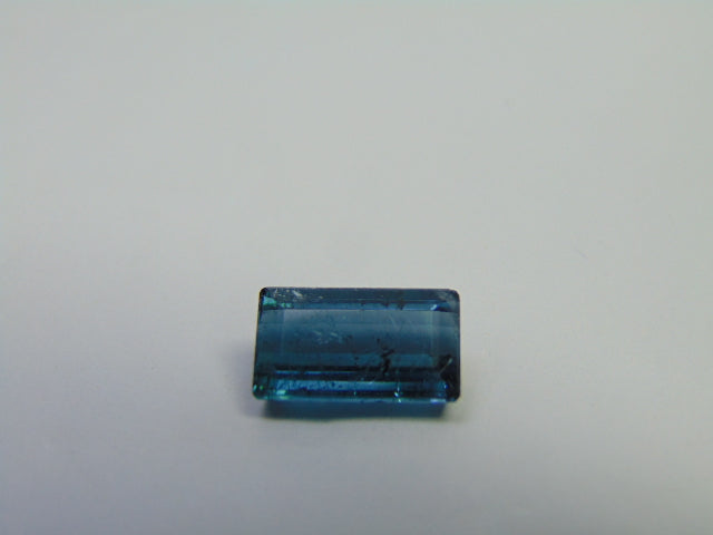 4.90ct Tourmaline Blue 12x7mm