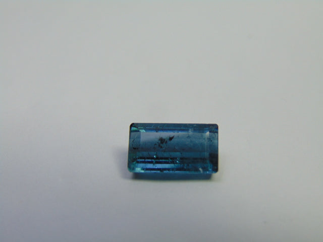 4.90ct Tourmaline Blue 12x7mm