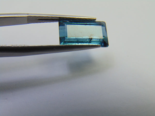 4.90ct Tourmaline Blue 12x7mm