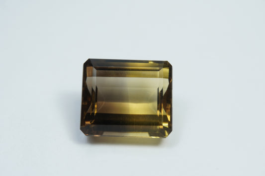 37.90ct Citrine bicolor 21x18mm