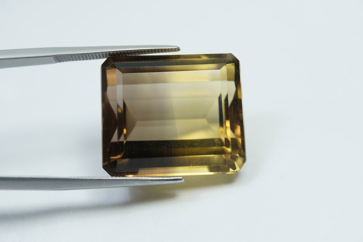 37.90ct Citrine bicolor 21x18mm