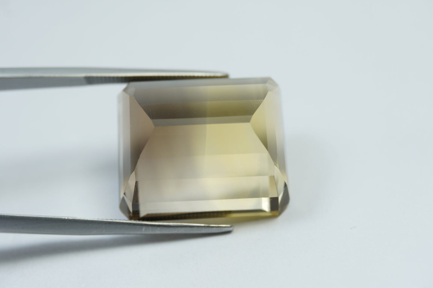 37.90ct Citrine bicolor 21x18mm