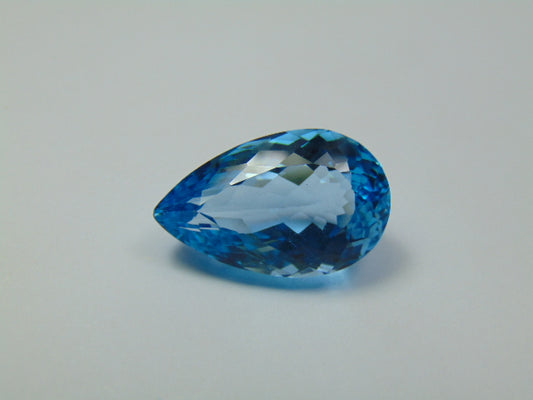 33ct Topaz Blue Swiss 25x15mm