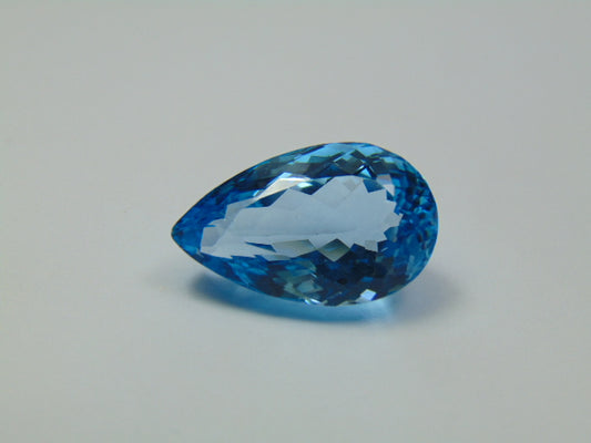 33ct Topaz Blue Swiss 25x15mm