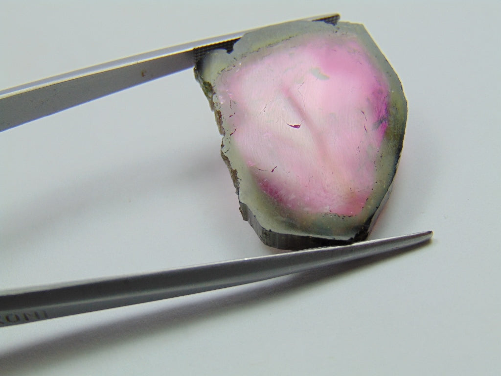 28.50ct Watermelon Tourmaline 27x20mm