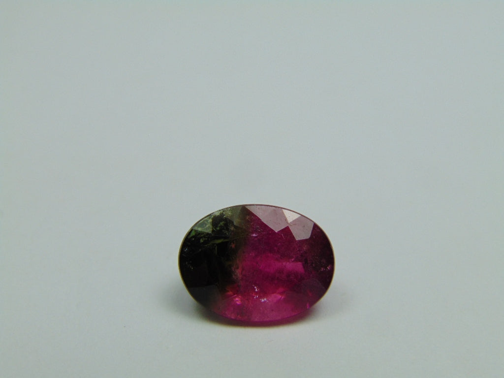 4.60ct Tourmaline Bicolor 12x9mm