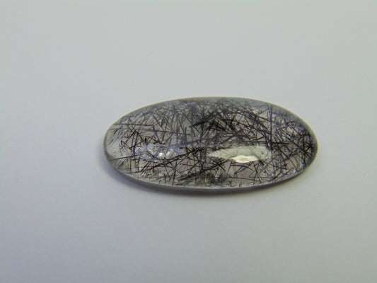 36.35ct Quartz With Inclusion Cabochon 35X17mm