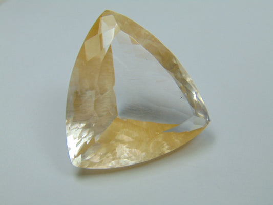 136ct Topaz with Rutile 37x35mm