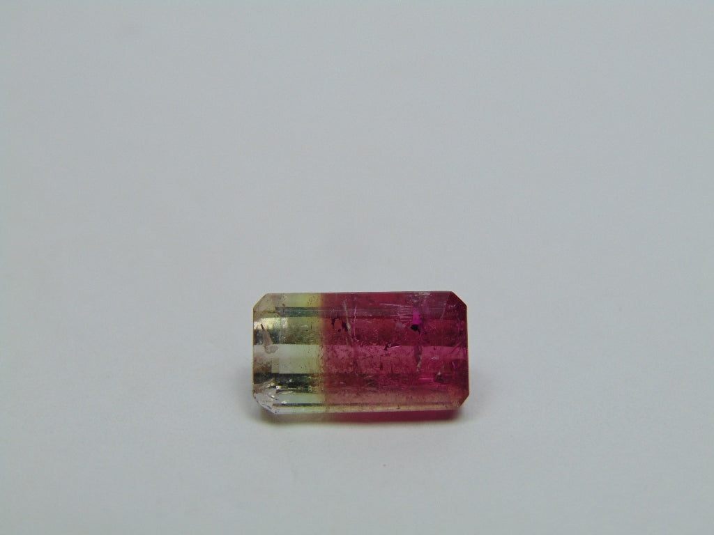 4.40ct Tourmaline Bicolor 12x7mm