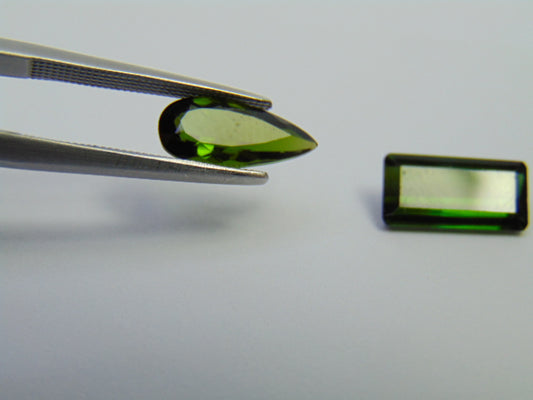 4.30ct Tourmaline 12x6mm 12x5.5mm