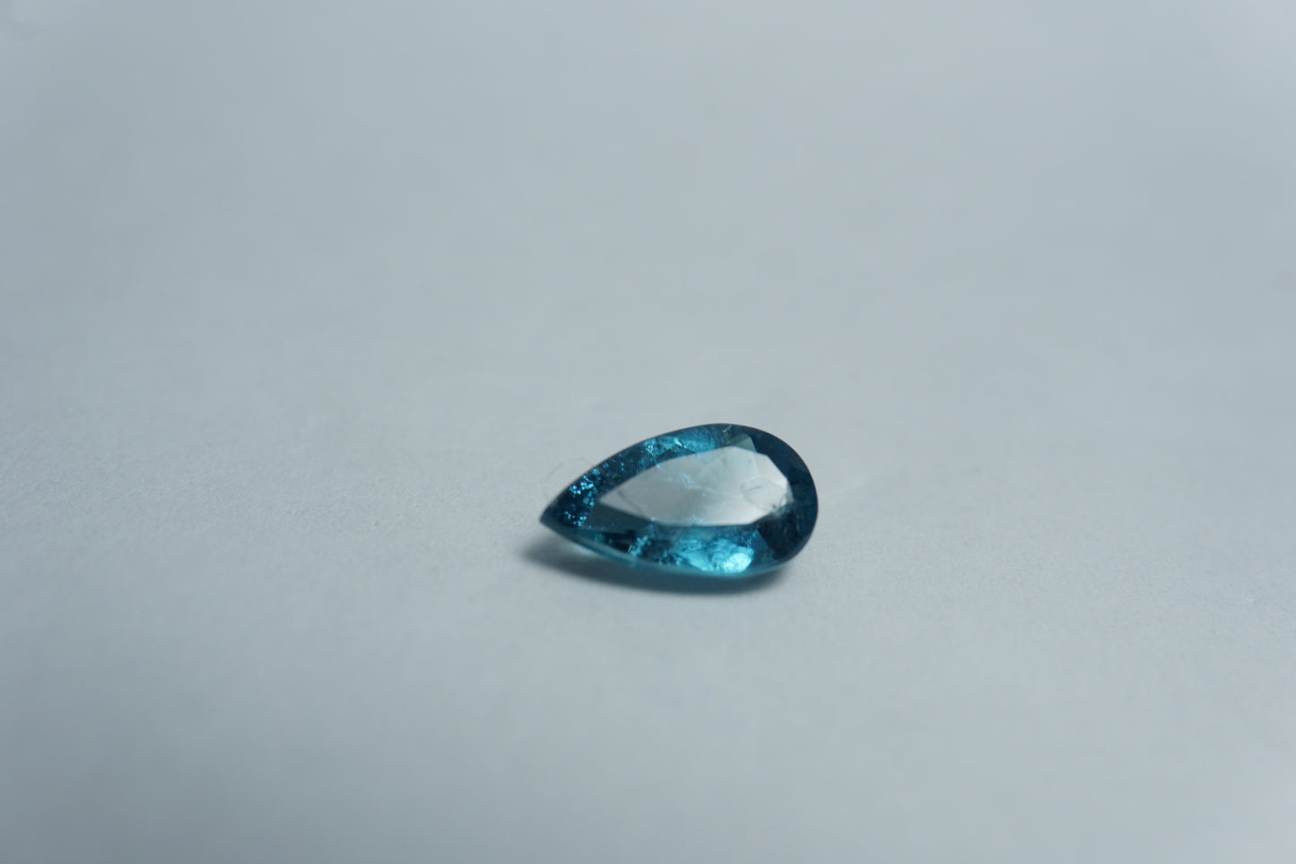 0.95ct Tourmaline blue 8x5mm