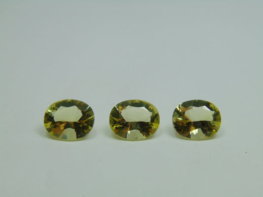 8.80ct Green Gold Calibrated 11x9mm