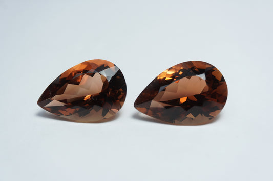 20.35ct Topaz pair 16x11mm