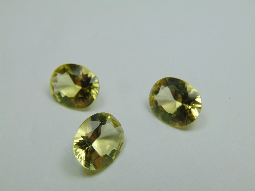 8.80ct Green Gold Calibrated 11x9mm