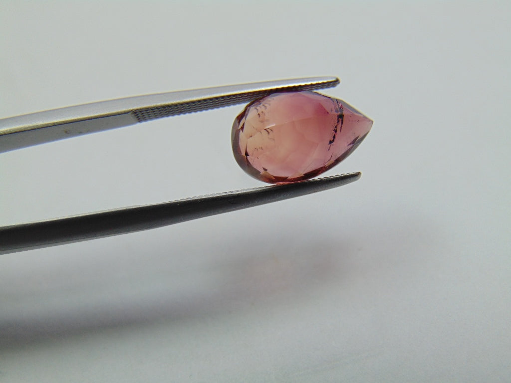 4.30ct Tourmaline Bicolor 12x8mm