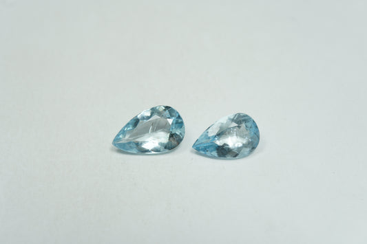 3ct Aquamarine 11x7mm / 10x6mm
