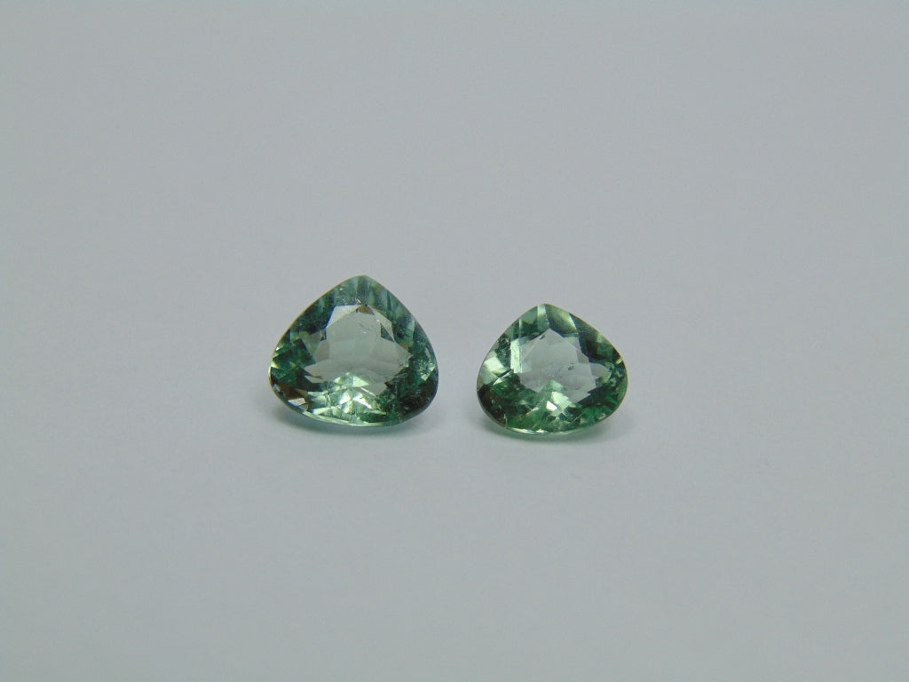 3.20ct Tourmaline 9x8mm 8x7mm