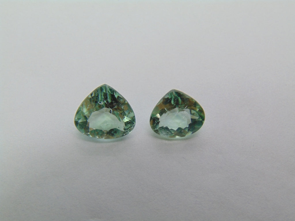 3.20ct Tourmaline 9x8mm 8x7mm