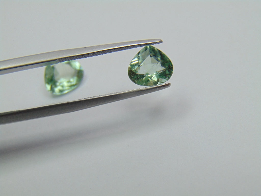 3.20ct Tourmaline 9x8mm 8x7mm