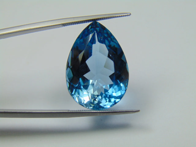 32.55ct Topaz Blue Swiss 23x17mm