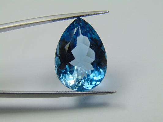 32.55ct Topaz Blue Swiss 23x17mm