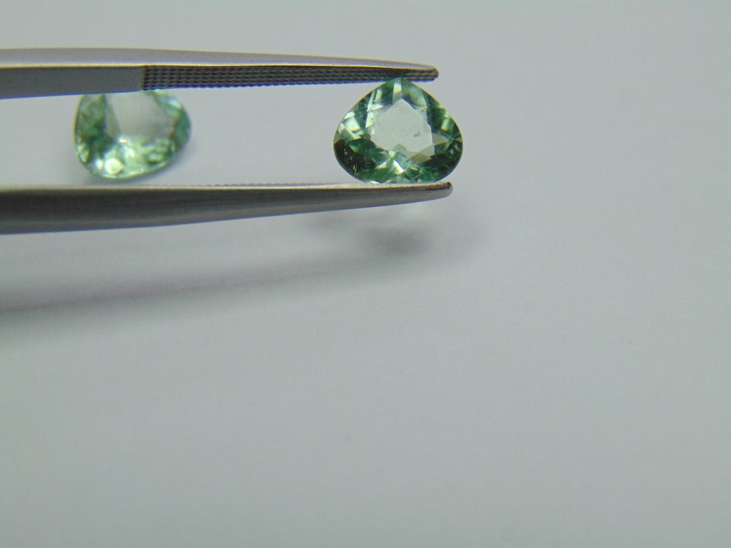 3.20ct Tourmaline 9x8mm 8x7mm