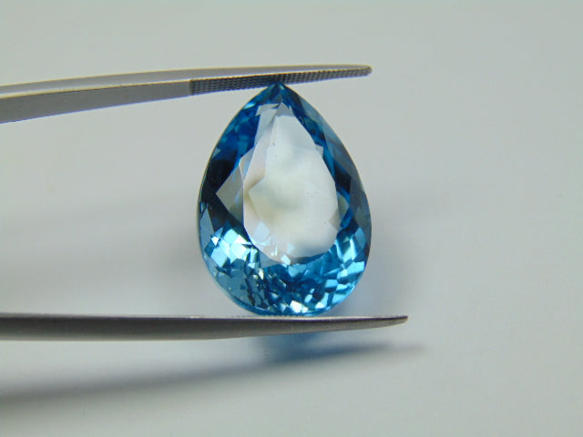 32.55ct Topaz Blue Swiss 23x17mm