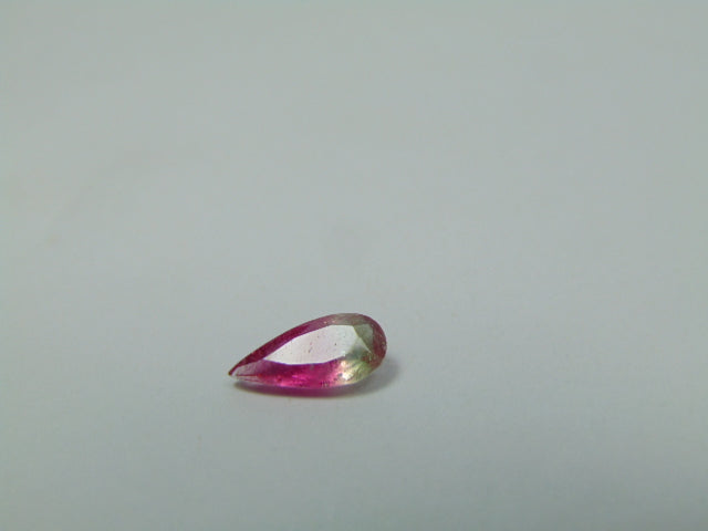 0.78ct Tourmaline Bicolor 10x5mm