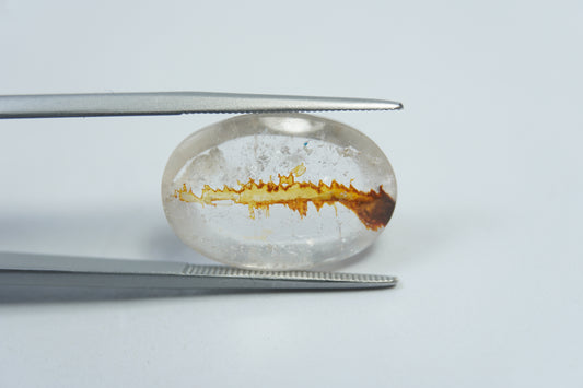 13.70ct Quartz with inclusion 20x14mm