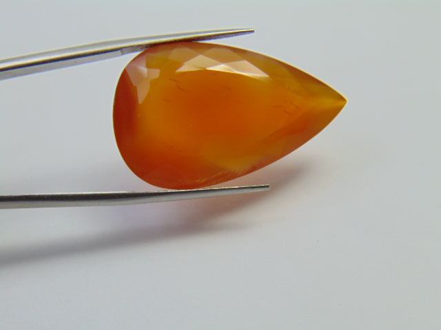 26.20ct Quartz Orange 30x19mm