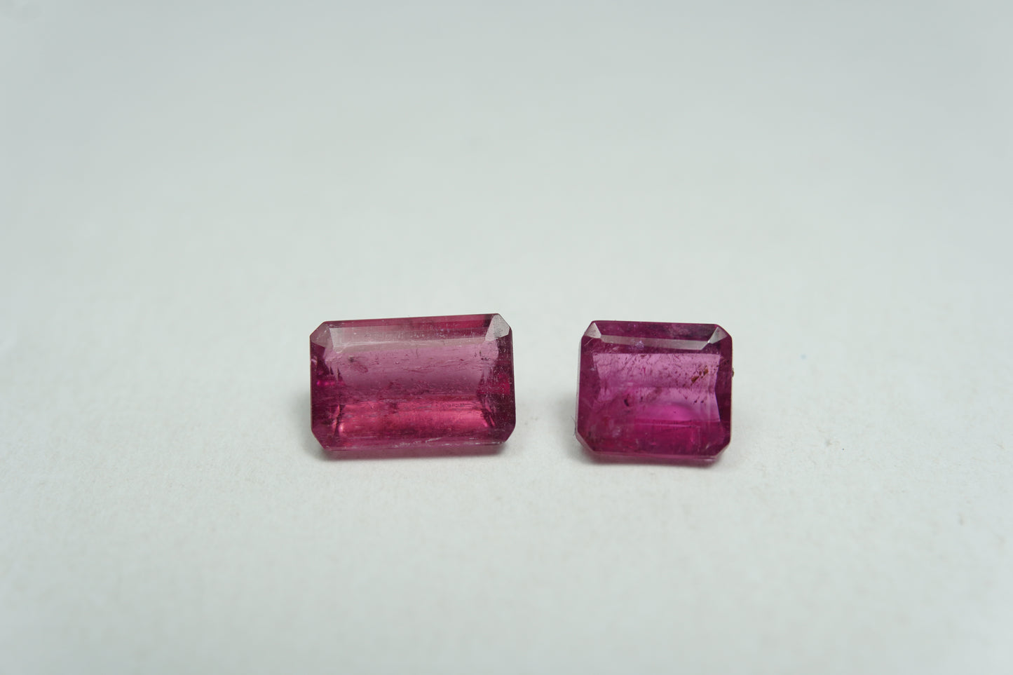 2.89ct Rubellites 8.5x5mm / 6x5.5mm