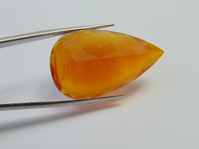 26.20ct Quartz Orange 30x19mm