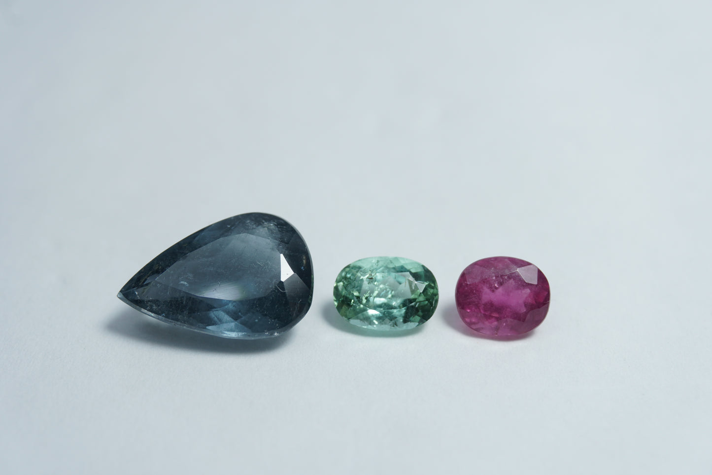 6.29ct Tourmaline mix 13x9mm / 7x6mm / 6.5x5mm