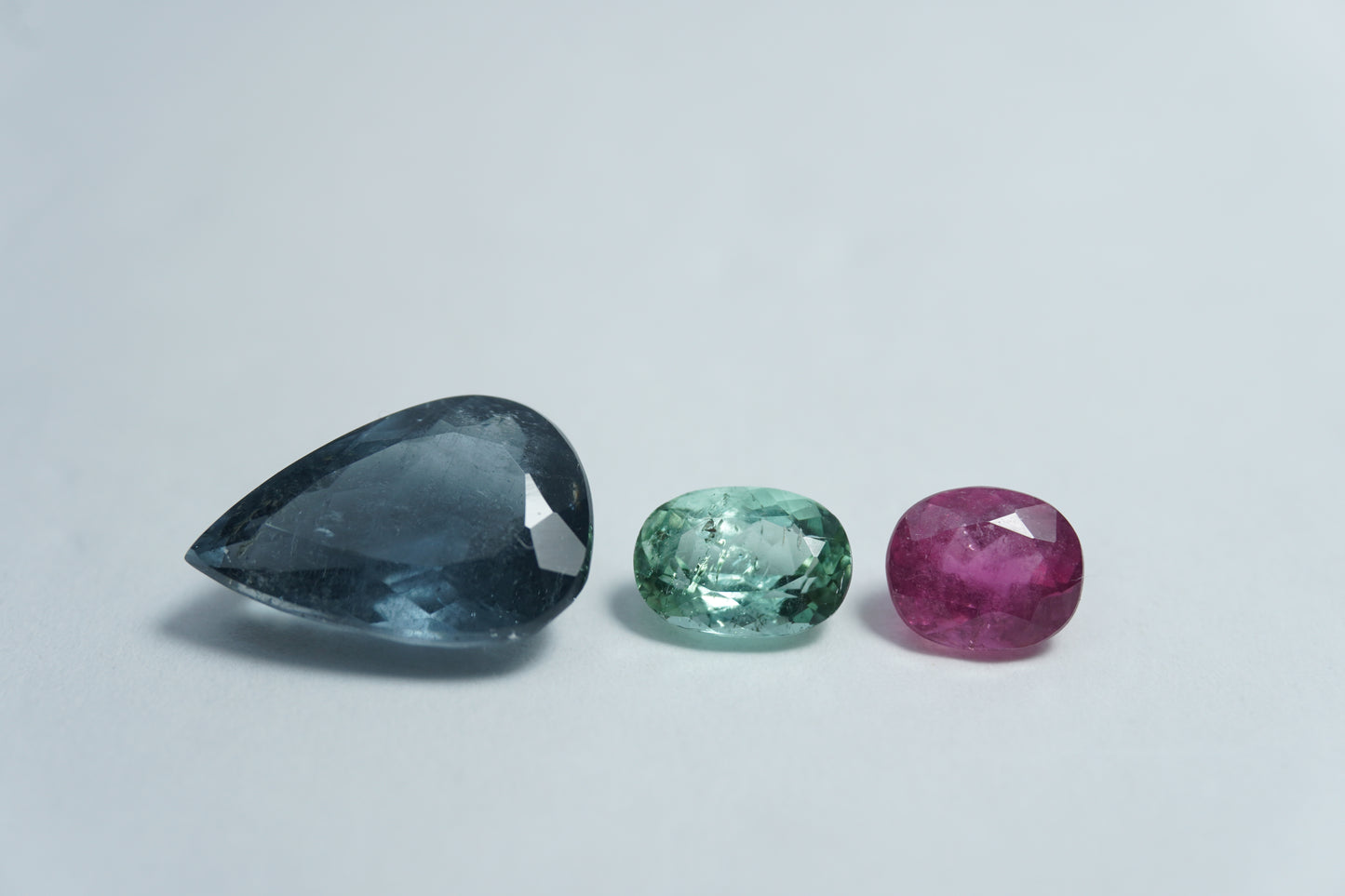 6.29ct Tourmaline mix 13x9mm / 7x6mm / 6.5x5mm