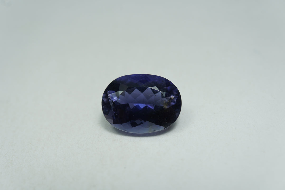 3.63ct Iolite 12x9mm