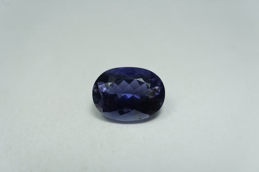 3.63ct Iolite 12x9mm